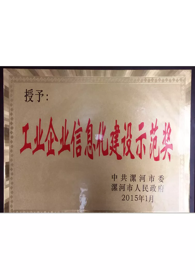 Industrial enterprise informatization constructio